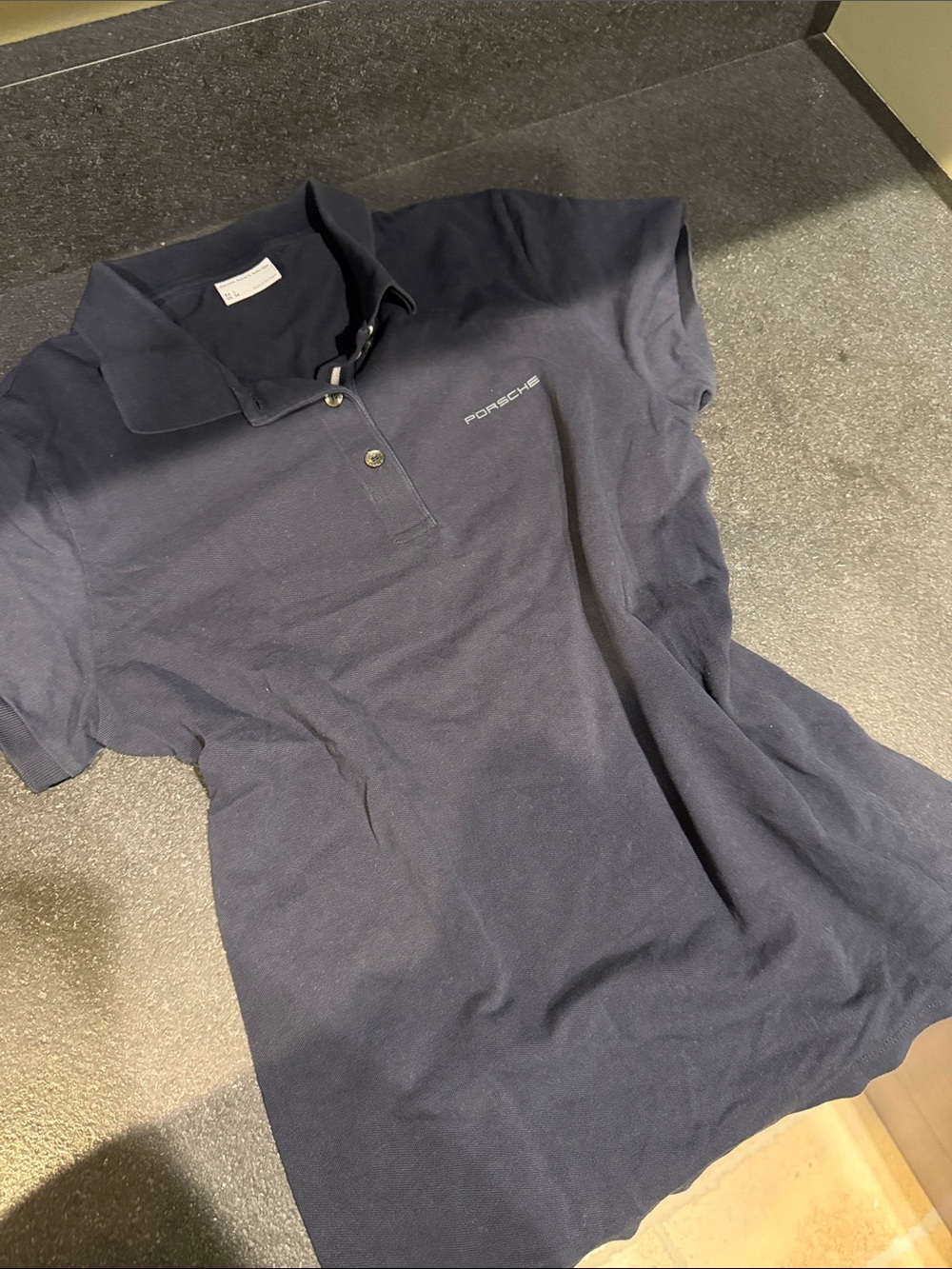 Porsche drivers selection Navy Short-Sleeve Polo Shirt